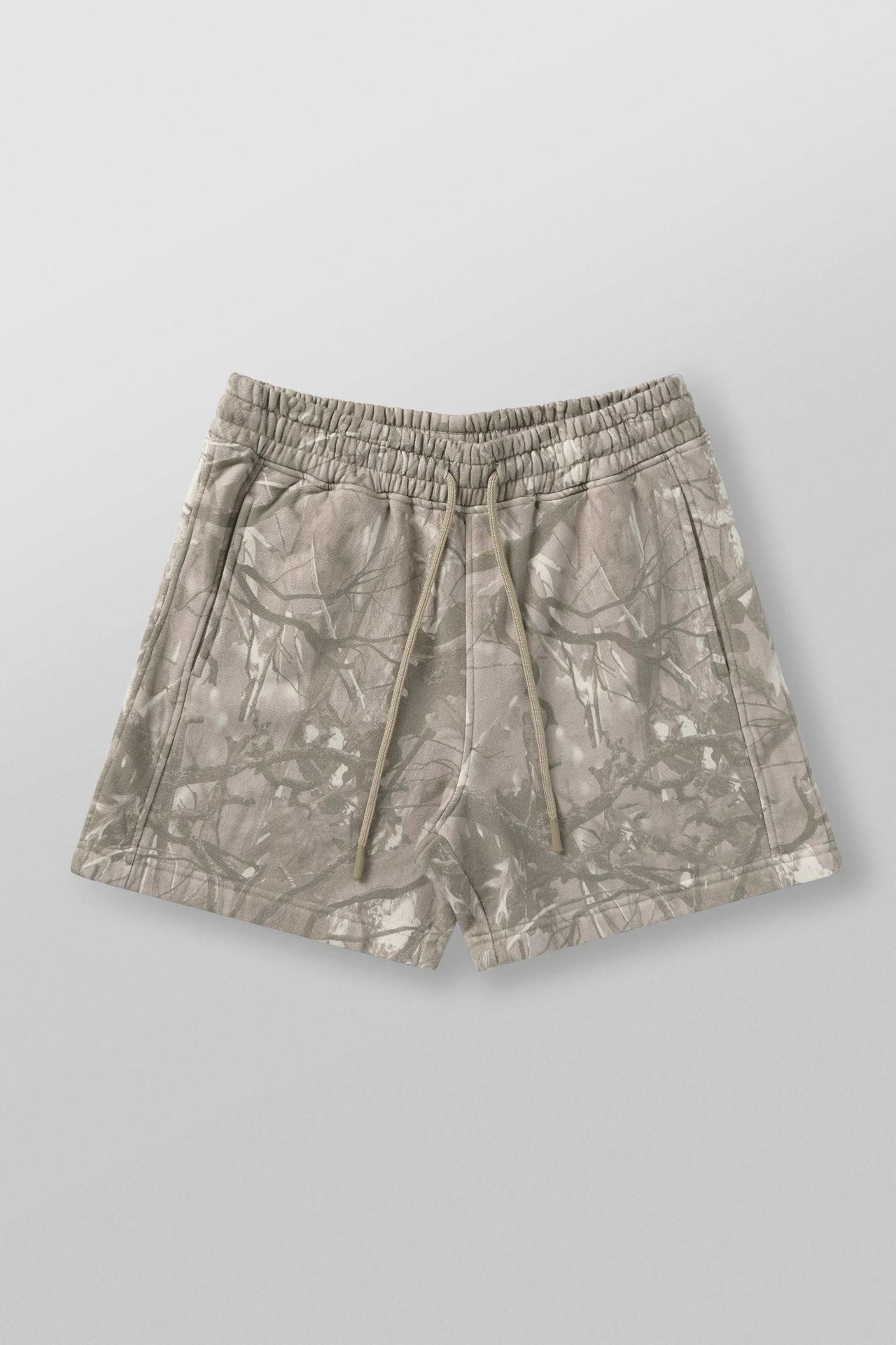 Tree Camo Cotton Shorts