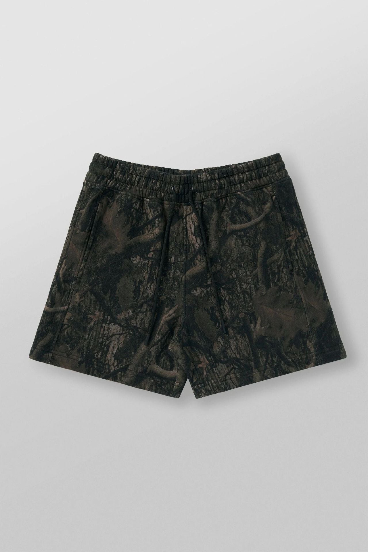 Tree Camo Cotton Shorts