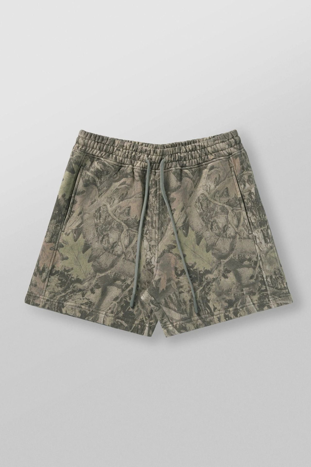 Tree Camo Cotton Shorts