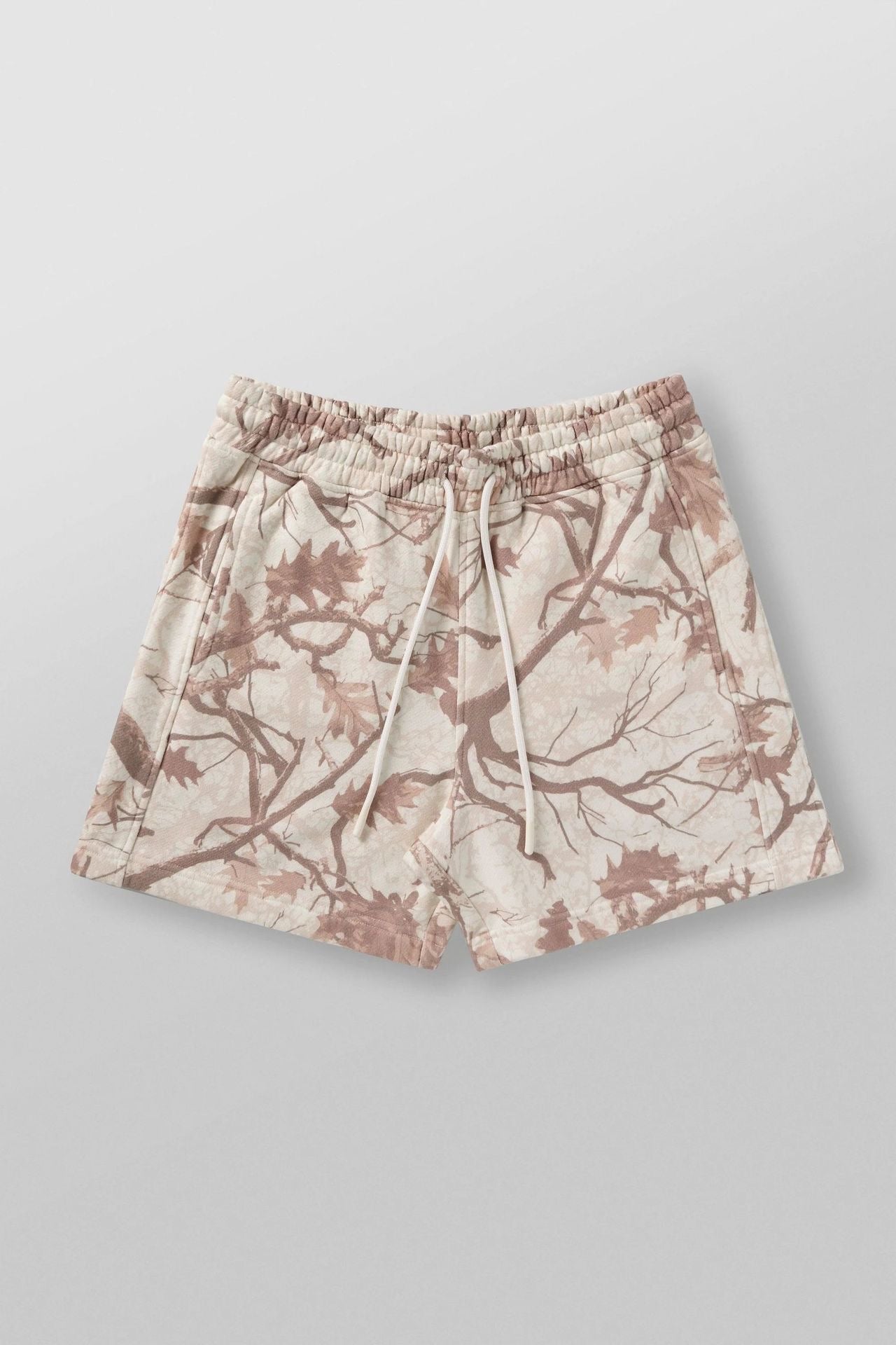 Tree Camo Cotton Shorts