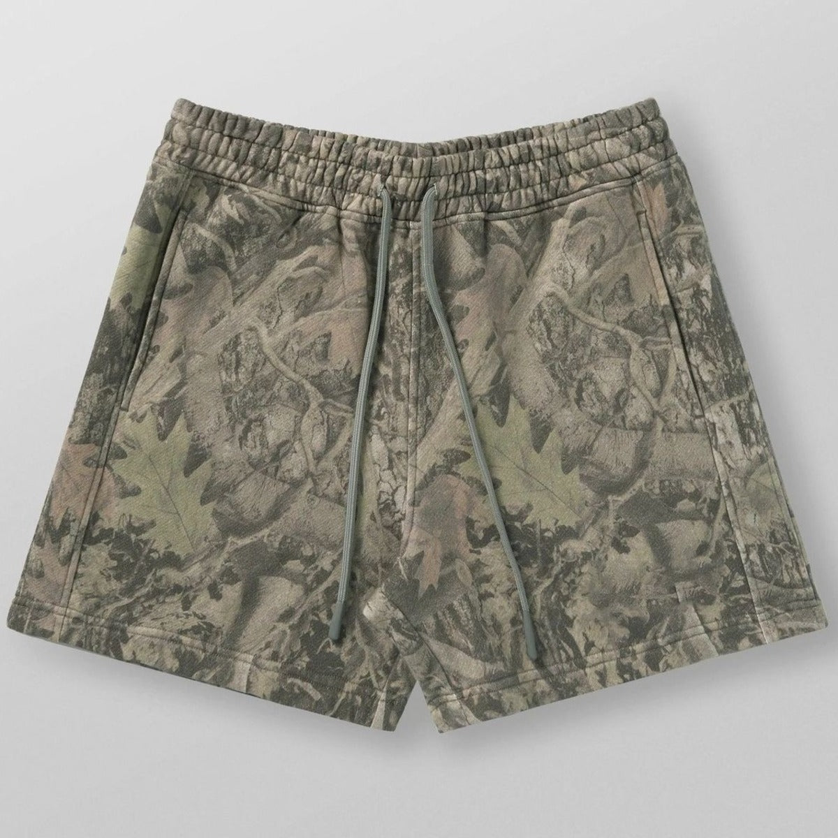 Tree Camo Cotton Shorts