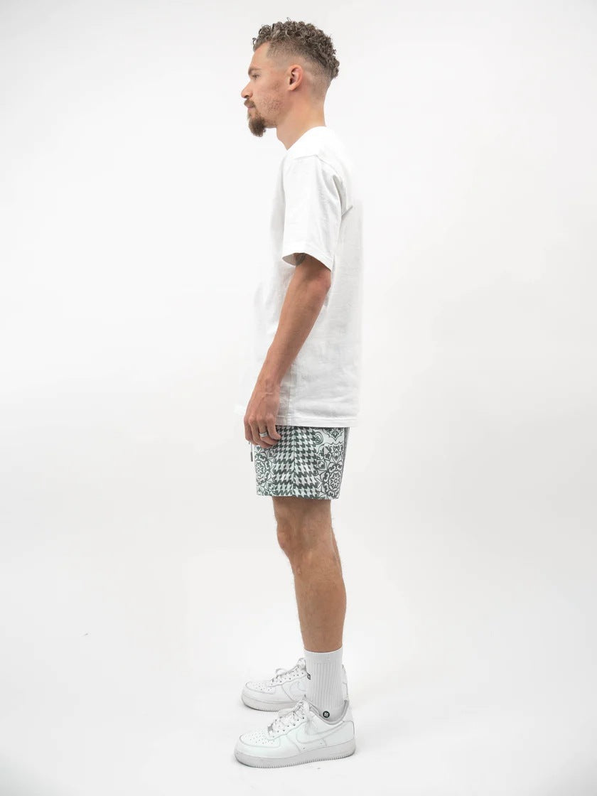 Houndstooth Paisley Short