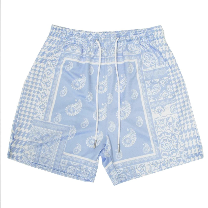 Houndstooth Paisley Short