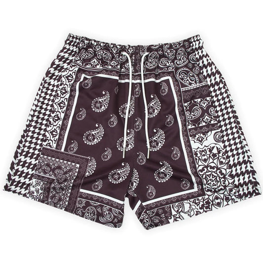 Houndstooth Paisley Short